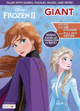 Disney Frozen 2 Elsa and Anna Giant 192-Page Coloring and Activity Book with Over 100 Stickers and a Poster 45820 Bendon Disney