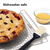 OXO Good Grips Natural Pastry Brush | Natural Boar Bristles | Non-slip Grip | Dishwasher Safe | Ideal for Butter, Oil, and Baking OXO