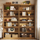 Tribesigns 6-Tier Bookshelf, 71 Inches Tall Freestanding Bookcase, Large Industrial Bookshelves Display Shelves, Wooden Book Shelf for Home Office, Living Room, Bed Room, Rustic Brown Tribesigns