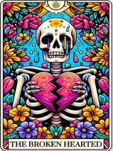 DFPSCLLA Skull Diamond Painting Kits for Adults- Broken Heart Skull Diamond Art Kits, 5D Diamond Painting Lightning, DIY Full Drill Diamond Painting Gem Art and Crafts 12x16inch DFPSCLLA