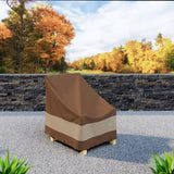 Duck Covers Ultimate Waterproof Patio Lounge Chair Cover, All Weather Protection, Durable Outdoor Lawn Patio Furniture Covers, 32W x 37D x 36H inch, Patio Chair Covers for Outdoor Furniture Duck Covers