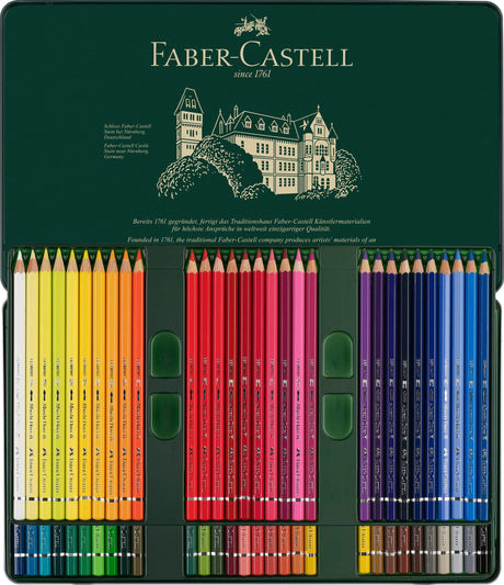 Faber-Castell Art & Graphic Albrecht Dürer Watercolour Pencil, Multicoloured, Tin of 60, for Art, Craft, Drawing, Sketching, Home, School, University, Colouring Faber-Castell