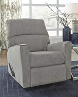 Signature Design by Ashley Altari Modern Nursery Manual Rocker Recliner, Light Gray Signature Design by Ashley