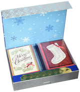 Hallmark Assorted Boxed Christmas Cards Set (Pack of 24 Handmade Holiday Cards with Envelopes) (1XPX1975) Hallmark