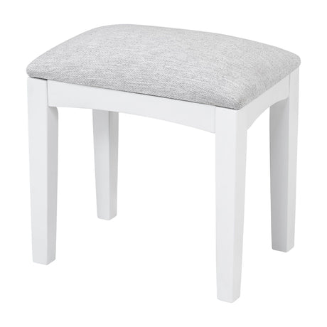 Elegant Makeup Vanity Desk With Adjustable Mirror And Storage And Construction - White HouseOfZazla