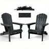 Folding Adirondack Lounge Chair With Embossed Grain Texture HouseOfZazla