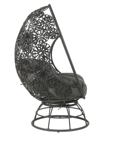 Hikre Clear Glass Patio Furniture Set HouseOfZazla