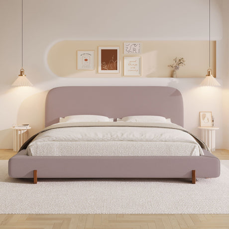 Elegant Upholstered Bed Frame HouseOfZazla