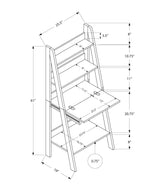 Computer Desk for Home Office with Storage Shelves