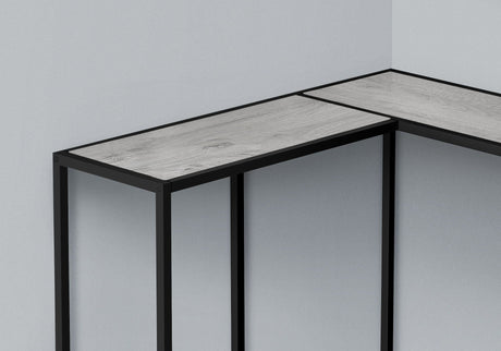 Corner Accent Console Table For Entryway, Unique L-Shaped Design HouseOfZazla