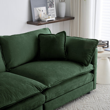 Modern Fabric Loveseat Sofa Couch for Living Room HouseOfZazla