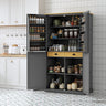 TOPMAX Large Freestanding Kitchen Pantry Storage Cabinet HouseOfZazla