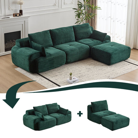 Compressed Sofa Large Sectional Couches for Living Room HouseOfZazla