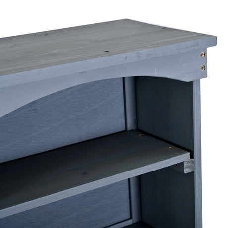 TOPMAX Large Fir Wood Potting Bench with Hutch and Storage HouseOfZazla