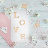 96 Pieces Wooden Greek Letter Unfinished Single Layer Greek Alphabets for DIY Painting Crafts Home Decoration (1 Inch) WoodArtSupply