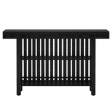 2 Tier Mini Bar Table For Kitchen - Black
