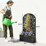 Curved Raised Garden Bed, Generous Planter Box, Versatile Garden Box