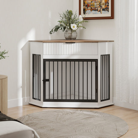 Corner Dog Crate HouseOfZazla