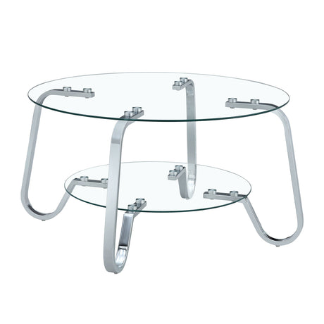 Double Layer Coffee Table HouseOfZazla