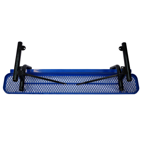 6' Outdoor Steel Bench With Backrest HouseOfZazla