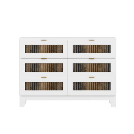 4-Pieces Bedroom Sets, Queen Size Farmhouse Platform Bed with Storage HouseOfZazla