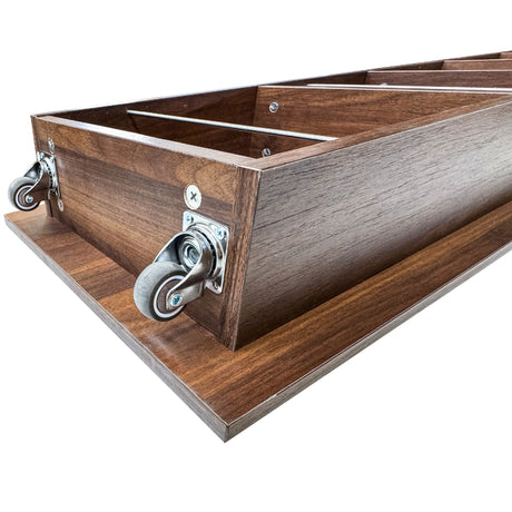 Freestanding Buffet Cupboards Sideboard With Doors & Shelves, Kitchen Pantry Storage Cabinet - Walnut HouseOfZazla