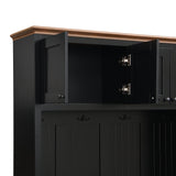 Entryway Hall Tree With Storage Bench, Coat Rack Shoe Bench With Cabinets