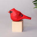 Hand Carved Cardinal Bird, Unique Gift for Loved Ones Kitsville