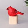 Hand Carved Cardinal Bird, Unique Gift for Loved Ones Kitsville