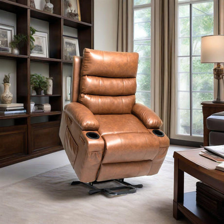 Large Electric Power Lift Recliner Chair Sofa with Massage and Heat HouseOfZazla