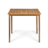 Outdoor Minimalist Acacia Wood Rectangle Bar Table HouseOfZazla