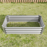 Metal Raised Garden Bed 4x2x1 ft