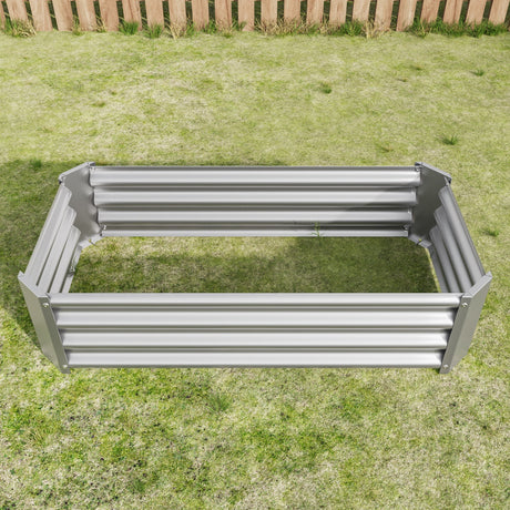 Metal Raised Garden Bed 4x2x1 ft HouseOfZazla