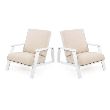 Outdoor Patio Lounge Chair Set of 2 HouseOfZazla