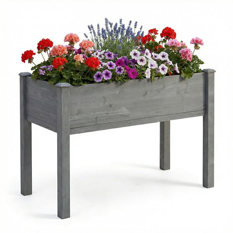 Elevated Raised Garden Bed For Outdoor HouseOfZazla