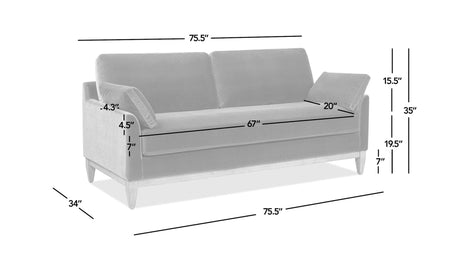 Pasadena - Modern Farmhouse Sofa HouseOfZazla