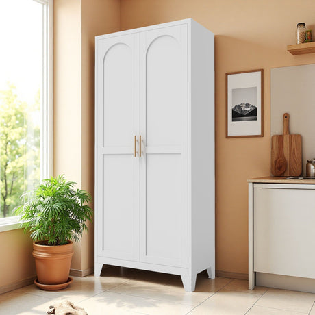 Shapely Doors Cabinet, Metal Storage Cabinet With Doors And Adjustable Shelves HouseOfZazla