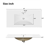 Bathroom Vanity Organizer With Sink, Combo Cabinet Set, Bathroom Storage Cabinet