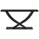 Console Table With Cross Leg Base and Reinforced Support Plate HouseOfZazla