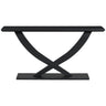 Console Table With Cross Leg Base and Reinforced Support Plate HouseOfZazla