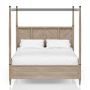 Transitional Styling Canopy Bed HouseOfZazla