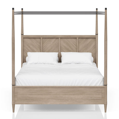 Transitional Styling Canopy Bed HouseOfZazla