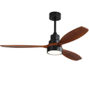 Ceiling Fan With Reversible DC Motor, LED Light & Remote Control HouseOfZazla