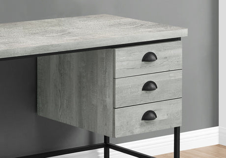 Computer Desk For Home Office, Laptop, 3 Storage Drawers, Contemporary & Modern HouseOfZazla
