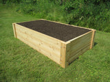 Infinite Cedar Deep Root Cedar Raised Bed Garden Kit Infinite Cedar