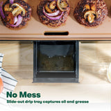 BELLA XL Electric Ceramic Titanium Griddle, Make 15 Eggs At Once, Healthy-Eco Non-stick Coating, Hassle-Free Clean Up, Large Submersible Cooking Surface, 12" x 22", Copper/Black BELLA