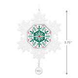 Hallmark Keepsake Christmas Ornament 2025, Snowflake 2025, Porcelain, Snowflake Gifts Hallmark Keepsake