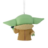 Hallmark Star Wars: The Mandalorian Grogu with Butterfly Funko POP! Christmas Ornament Hallmark