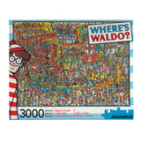 Aquarius Where's Waldo (3000 Piece Jigsaw Puzzle) - Officially Licensed Where's Waldo Merchandise & Collectibles - Glare Free - Precision Fit - 32 x 45 Inches AQUARIUS