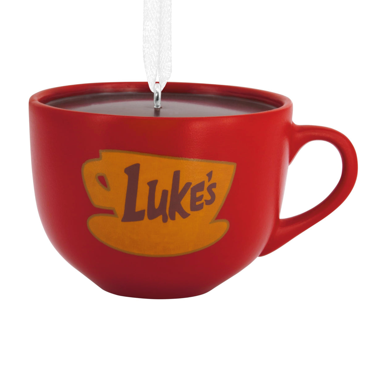Hallmark Gilmore Girls Luke's Coffee Mug Christmas Ornament Hallmark